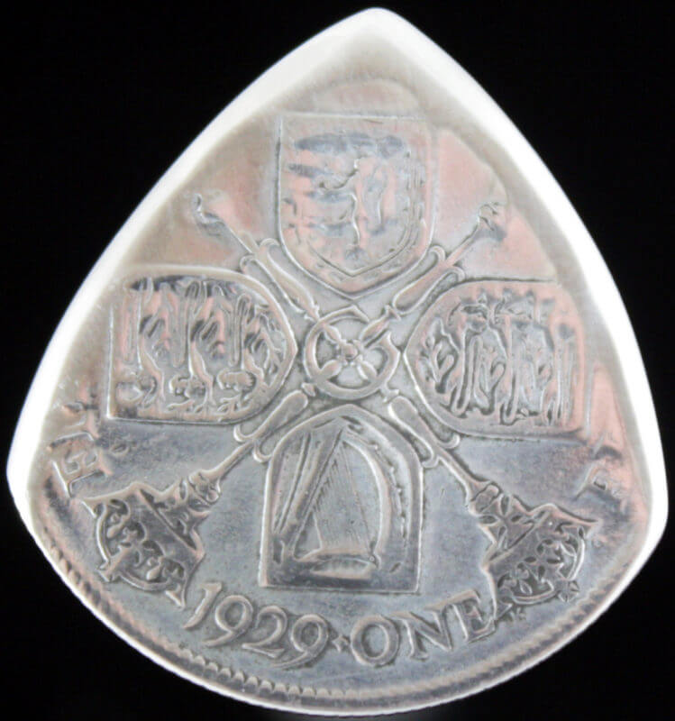 1929 England 1 Florin 50% Silver
