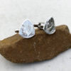 1964 US 90% Silver Dime Cufflinks 4 Coin Guitar Pick, Coin Guitar Picks