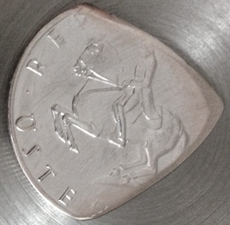1965 Ostereich 5 Schilling 64% Silver