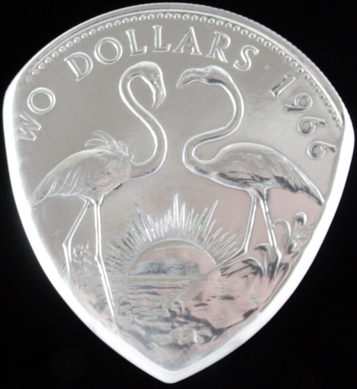 1966 Bahamas $2 92.5% Sterling Silver