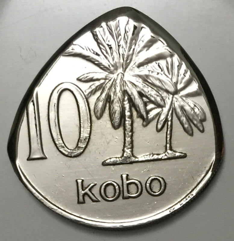 1973 Nigeria 10 Kobo