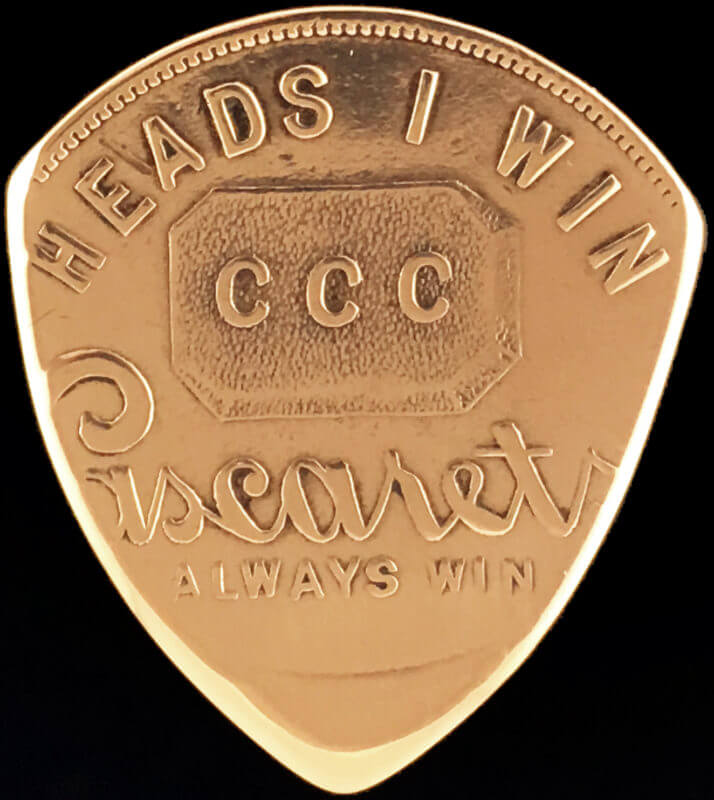 Vintage Cascarets Laxative Token