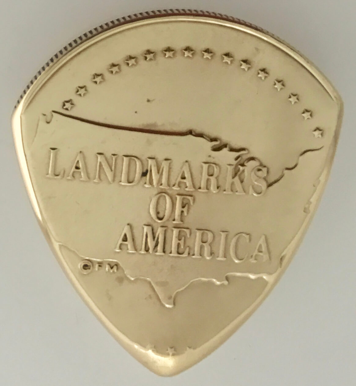 1969franklinmintlandmarksofamericaniagarafalls2 Coin Guitar