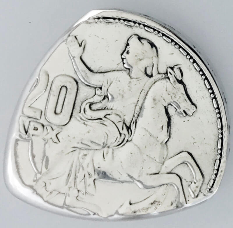 1960 Greece 20 Drachmai 83.5% Silver