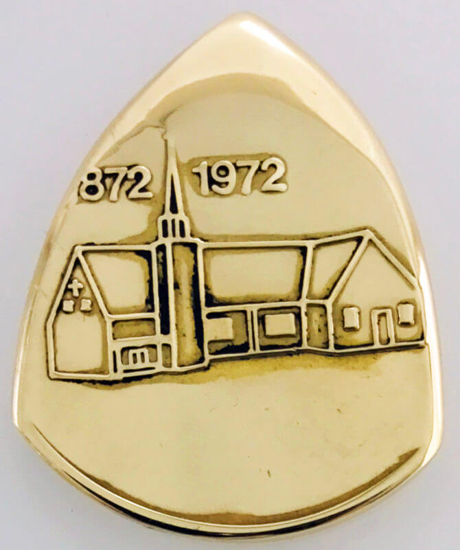1972 Emmanuel Lutheran Church Lidderdale, Iowa Token