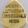 1972 Emmanuel Lutheran Church Lidderdale, Iowa Token - Image 3