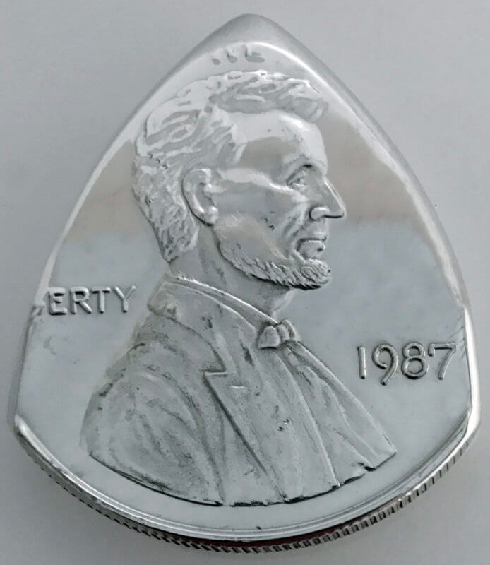 1987 United States Abraham Lincoln Commemorative Penny 1 oz 99.9% Fine Silver