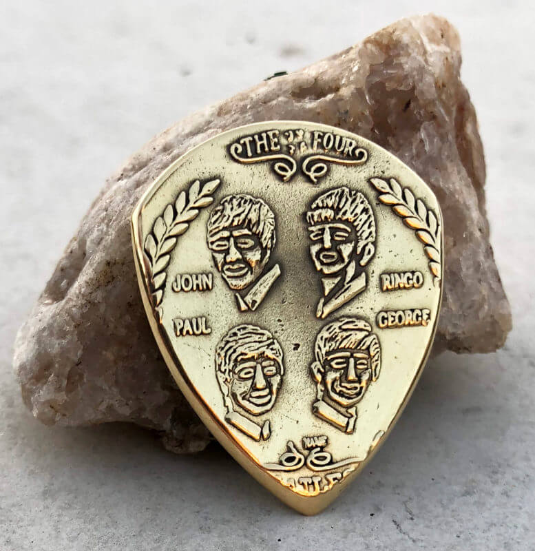 Beatles Coin Guitar Pick, Coin Guitar Picks