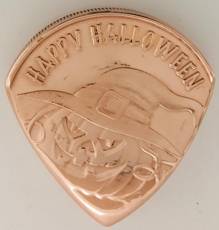 Happy Halloween 1 oz. Copper Challenge Coin