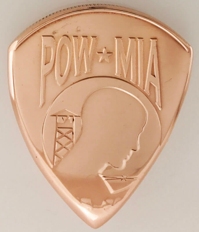 POW-MIA 1 oz. Copper Challenge Coin