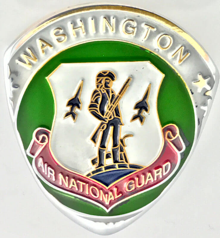 Washington Air National Guard Air Refueler Challenge Coin