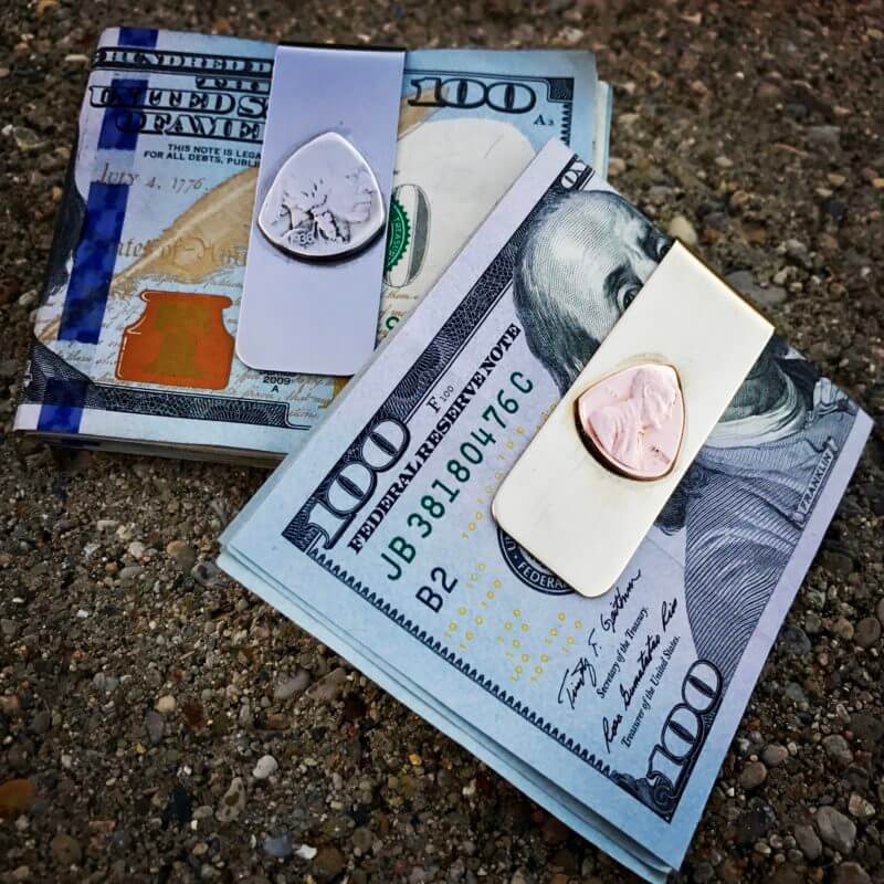 The Original Coin Guitar Picks Money Clip