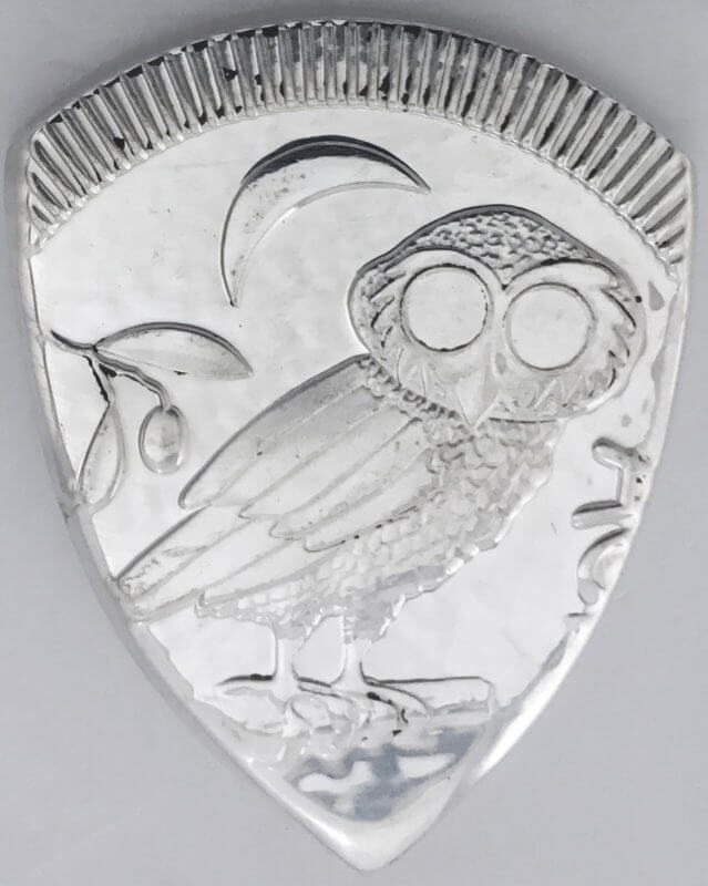 2017 Niue Athenian Owl 1 oz 99.9% Fine Silver
