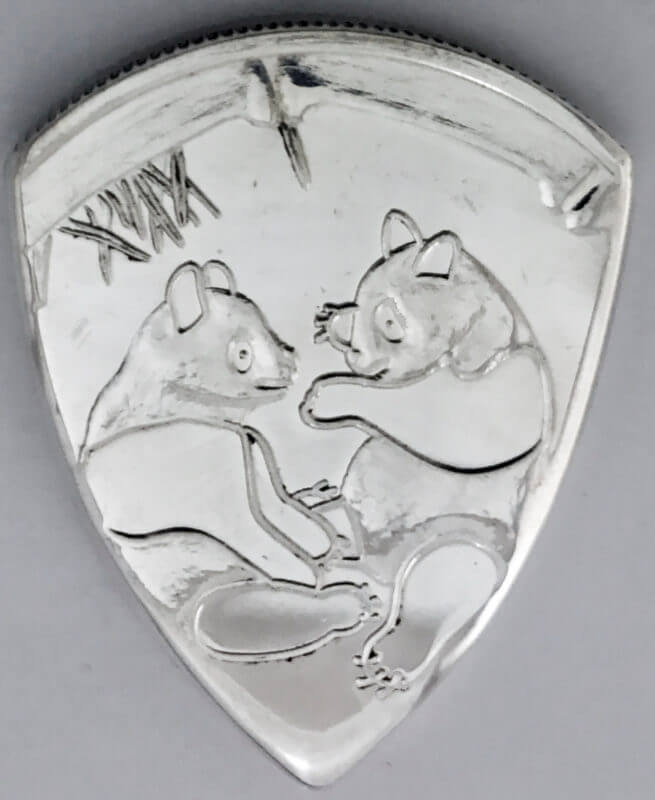 Panda Bear 1 oz. 99.9% Fine Silver