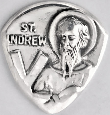 St Andrew sterling coin 1