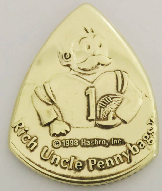 1998 NFL Rich Uncle Moneybags Token