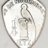 1929 Guatemala Quarter Quetzal 72% Silver - Image 2
