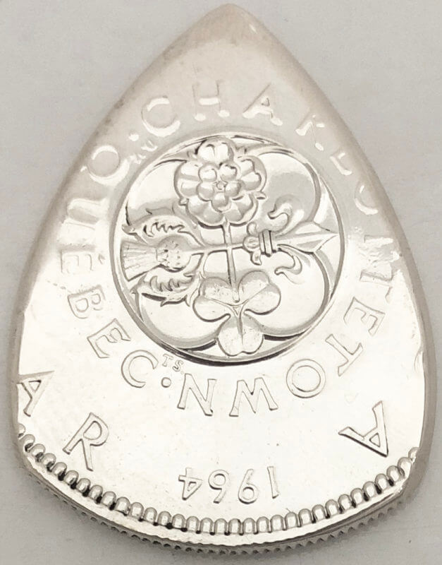 1964 Quebec 80% Silver 1 Dollar