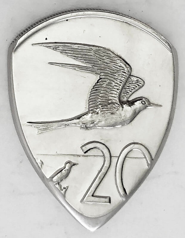1972 Cook Islands 20 Cents