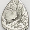 1973 Barbados $2 Dollars