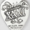 1997 Green Bay Packers Superbowl XXXI 99.9% Fine Silver - Image 2