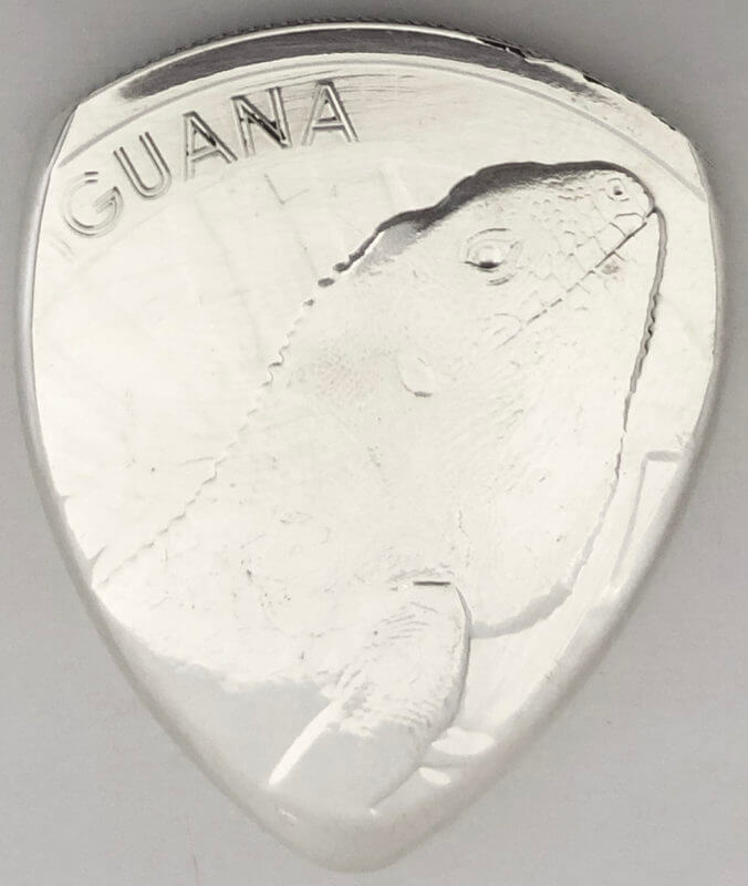 2015 Fiji Iguana 99.9% Fine Silver