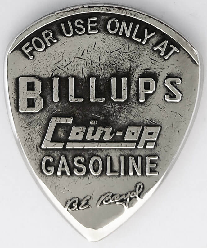 Billups Austin, TX Gasoline Token