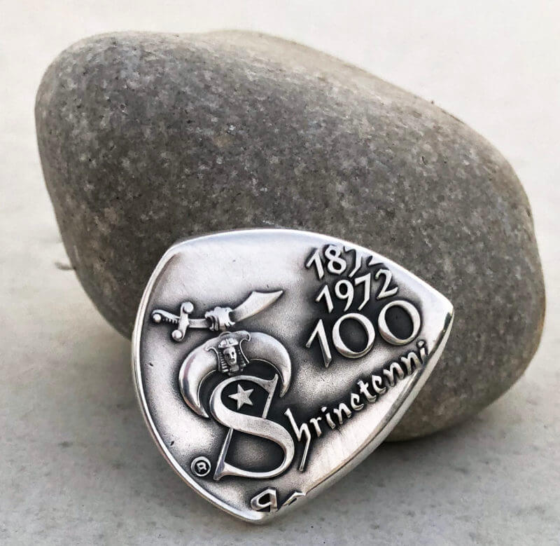 1972 Shrinetennial 99.9% Silver Shrine Hospital