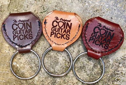 pick leather 2 Coin Guitar Pick, Coin Guitar Picks