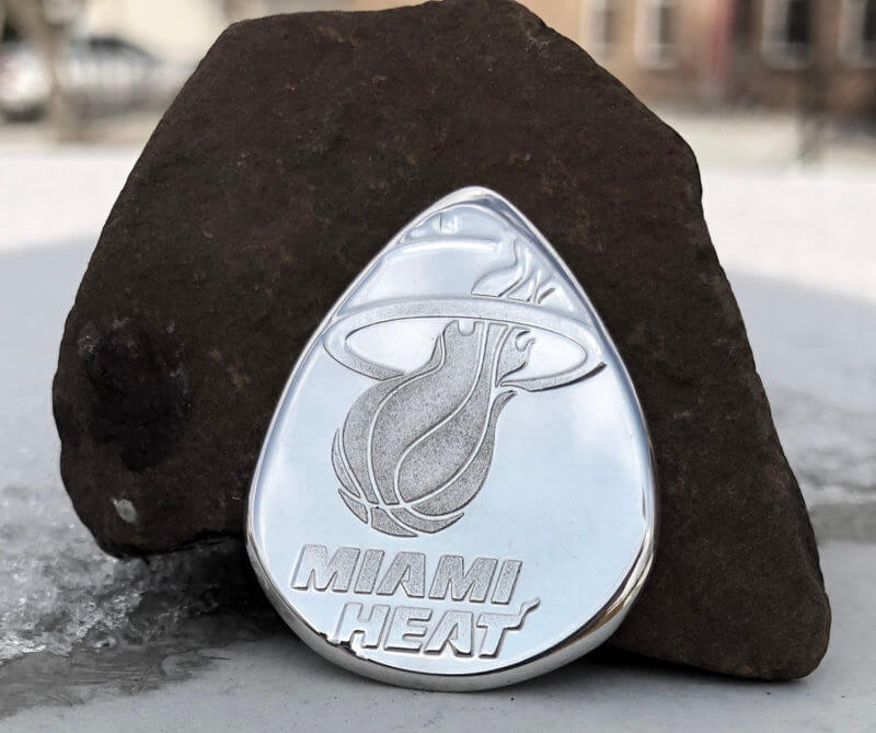 Miami Heat 99.9% Fine Silver