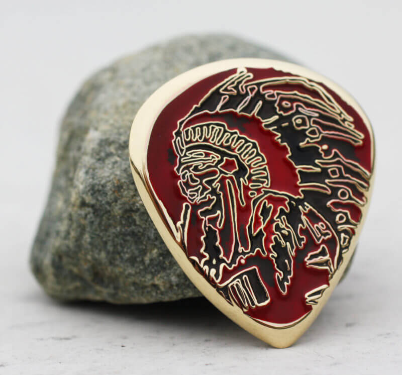 Mulberry St Cigar Company Little Italy, NYC, New York Coin Guitar Pick, Coin Guitar Picks