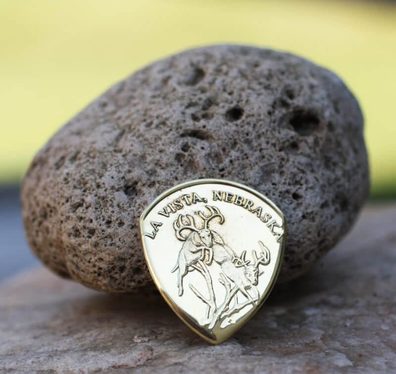 Cabela's Token La Vista, NE Coin Guitar Pick