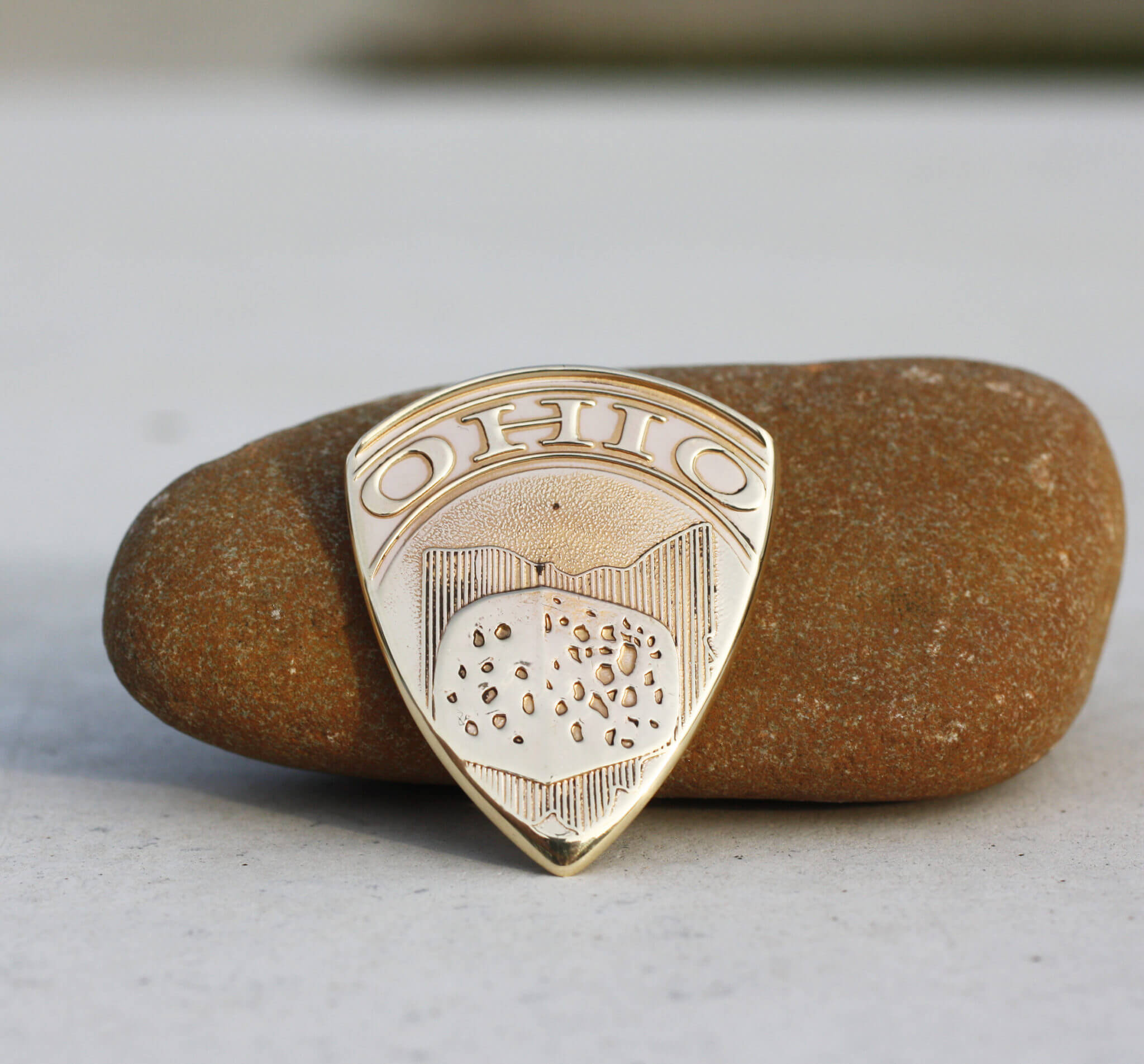 1967 Ohio Swiss Cheese Association 50th Anniversary Coin Guitar Pick