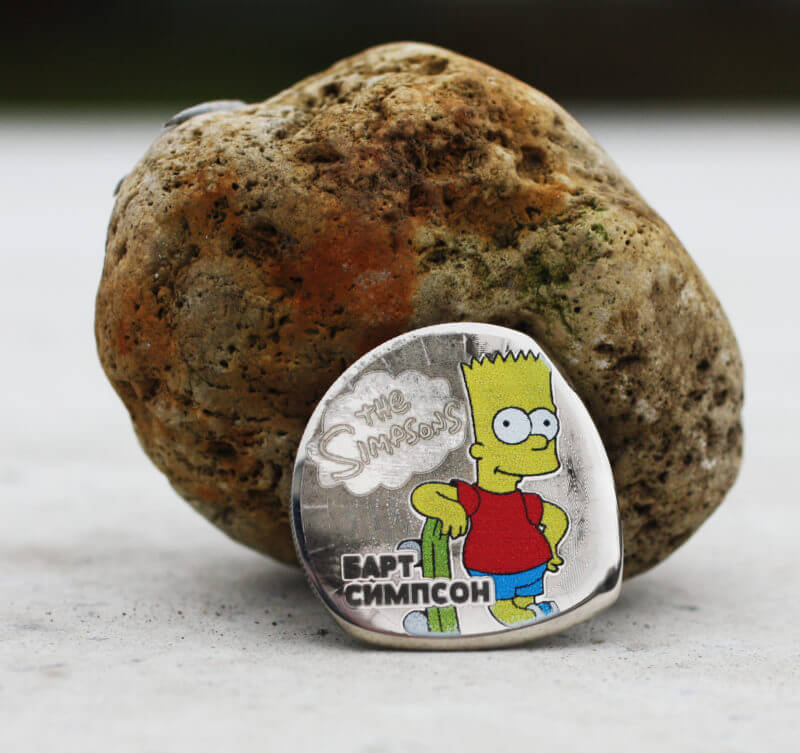 Bart Simpson Russia 25 Rubles