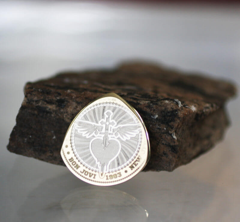 Bon Jovi Russian 10 Rubles Bimetallic