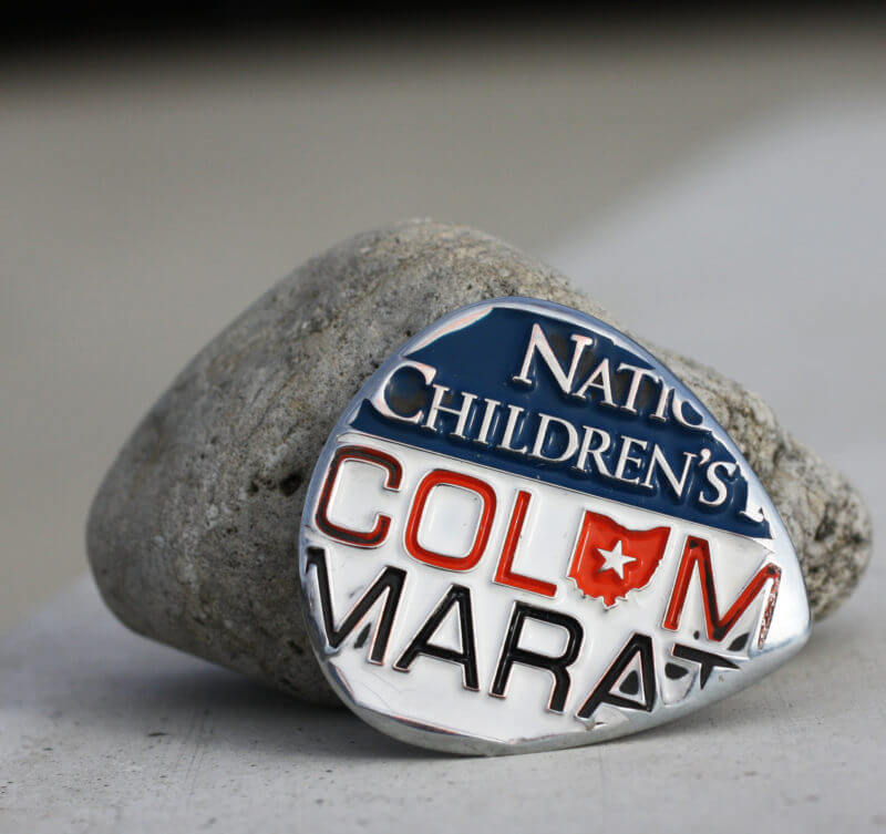 Nationwide Children's Hospital Columbus Marathon 10-21-12 Medal
