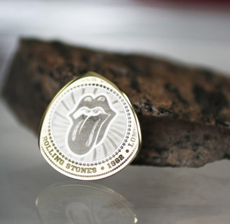 Rolling Stones Russian 10 Rubles Bimetallic