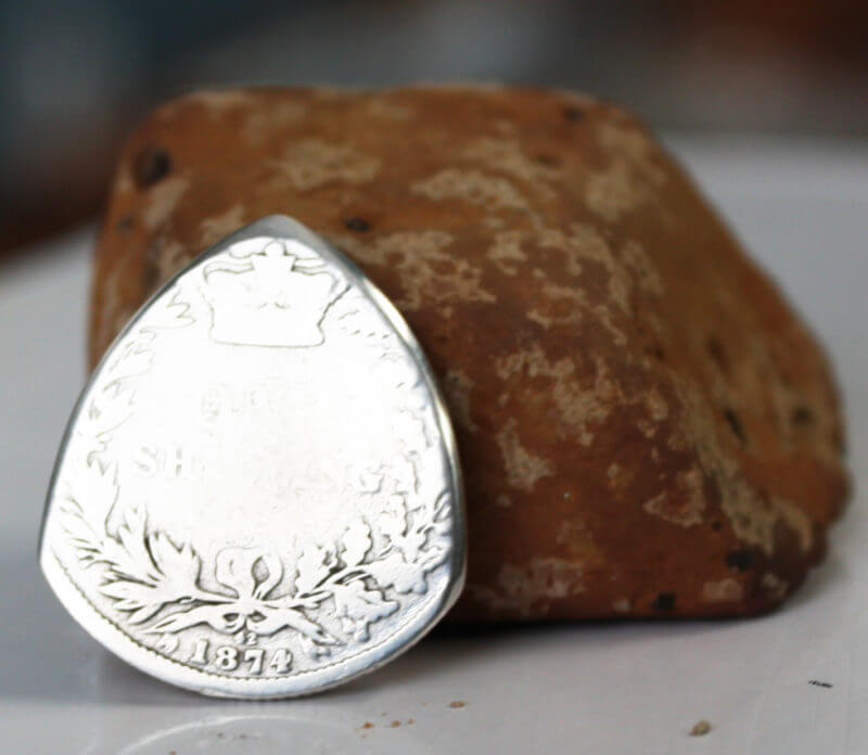 1874 UK 92.5% Silver 1 Shilling