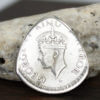 1945 India 50% Silver Half Rupee - Image 2