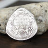 1945 India 50% Silver Half Rupee