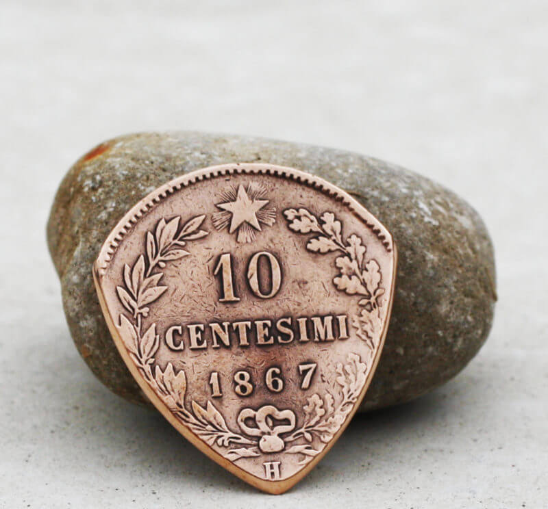 1867 Italy 10 Centisimi