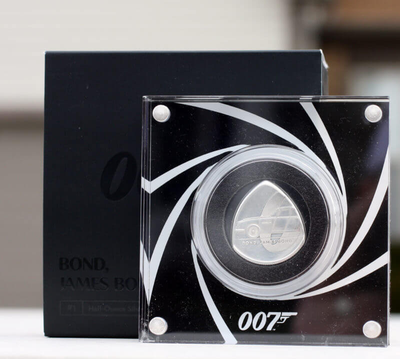 2020 James Bond 99.9% Silver 1/2 Ounce Limited Edition Coin