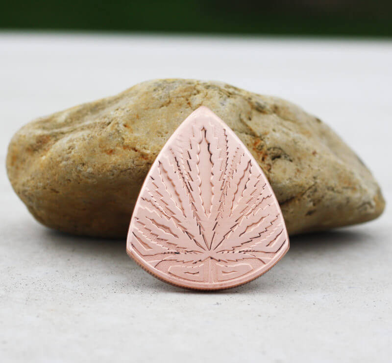 Cannabis Medical Marijuana 99.9% Fine Copper 1 oz