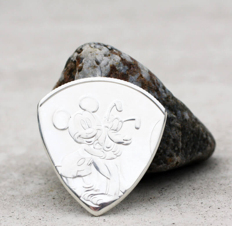 2020 Niue Mickey Mouse and Pluto 99.9% Silver 1 oz