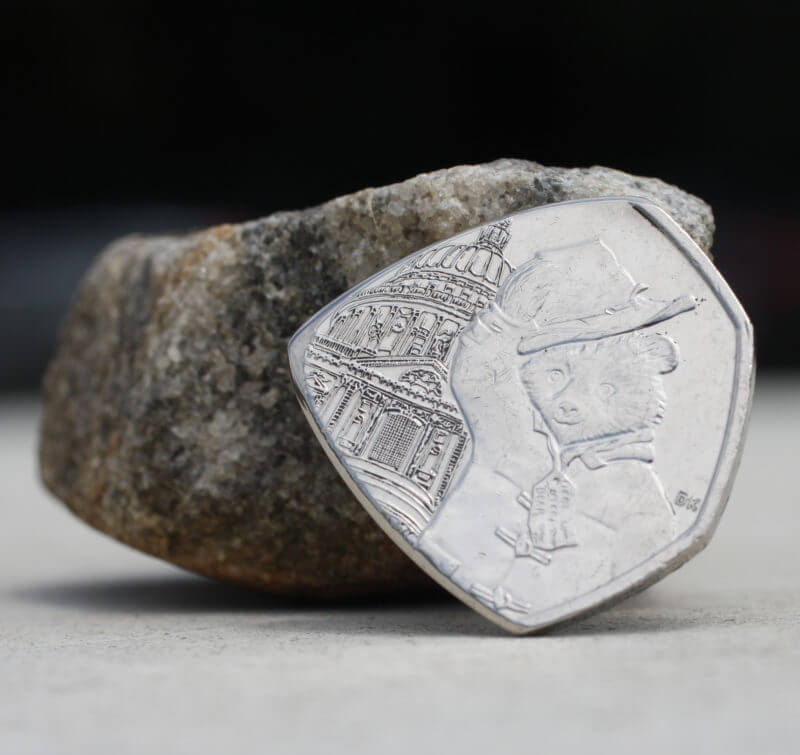 2019 UK Paddington Bear 50 Pence