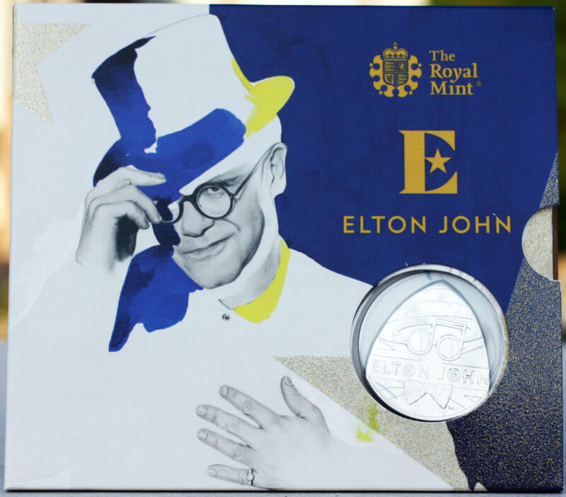 2020 UK Elton John Limited Edition Illustration