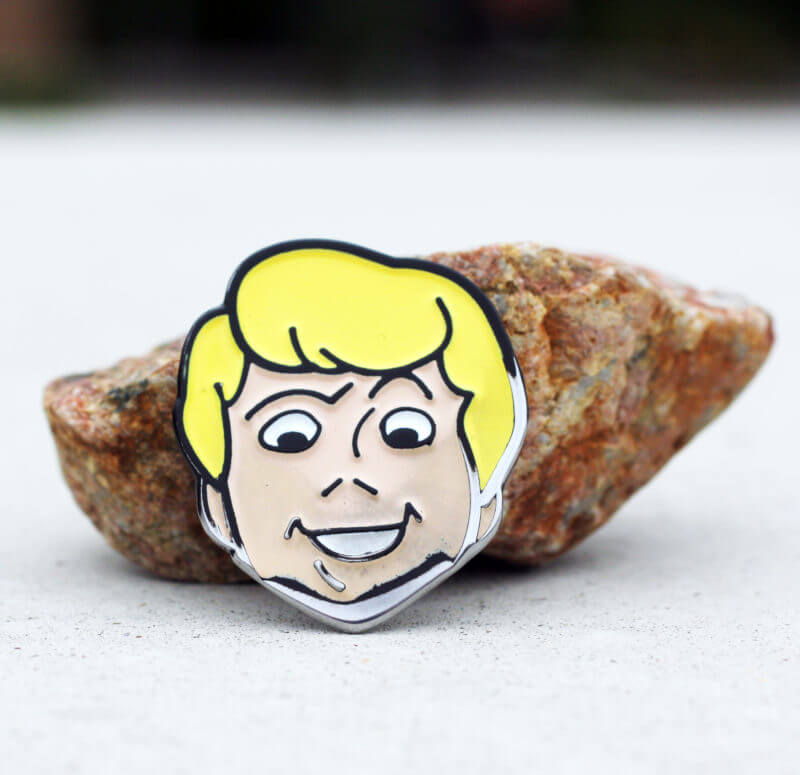 Freddy Jones Scooby Doo Hat Pin