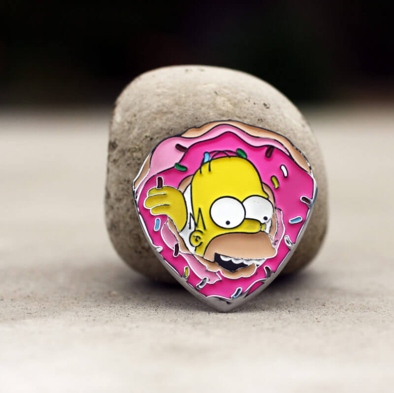 Homer Simpson Donut Hat Pin