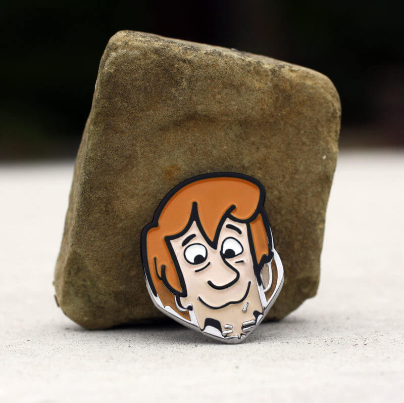 Shaggy Rogers Scooby Doo Hat Pin Coin Guitar Pick 3550