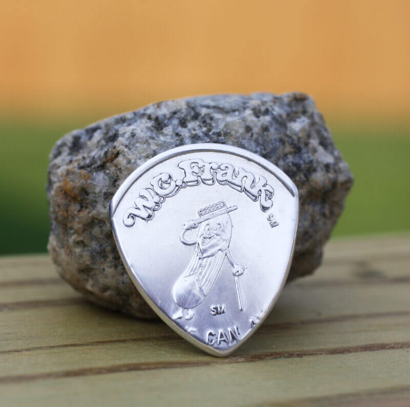 WC Frank Omaha, Nebraska 25 Points Coin Guitar Pick, Coin Guitar Picks